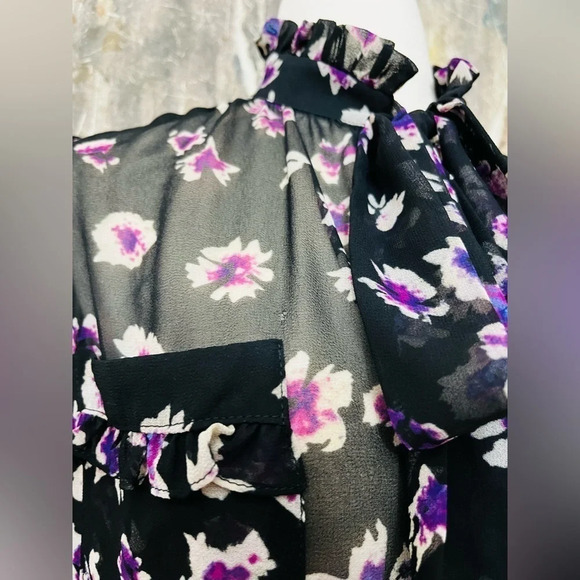 MISA Los Angeles Lillie Neck Tie Top Size Small NWOT $246 - Picture 4 of 16